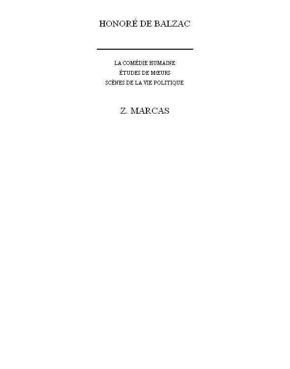 Z. Marcas