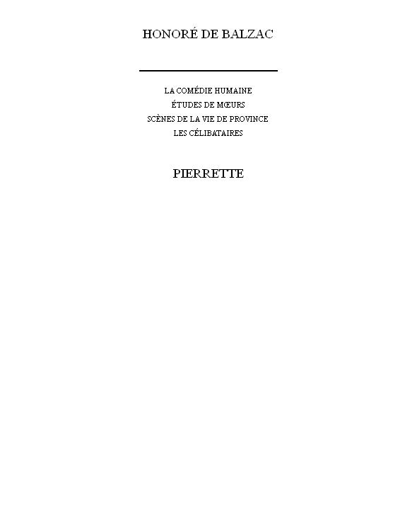 Pierrette