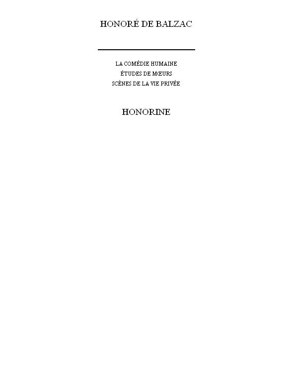 Honorine