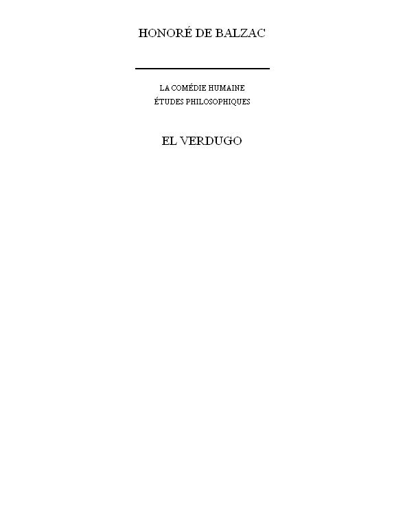 El verdugo
