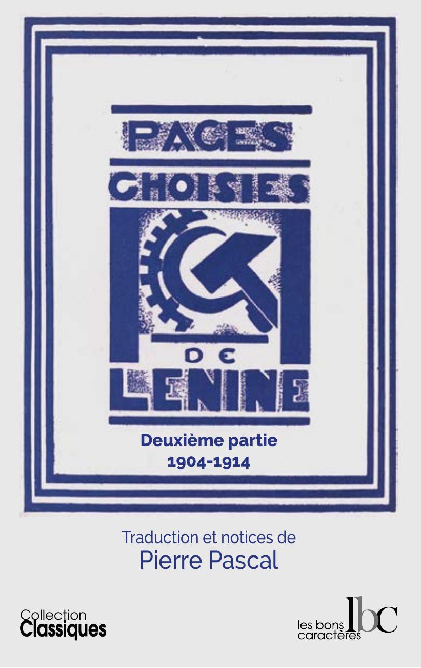 Pages choisies de Lénine