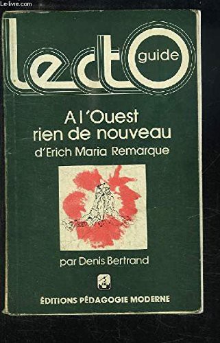 À l'Ouest rien de nouveau