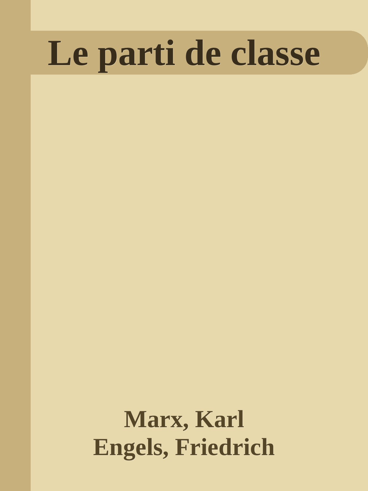 Le parti de classe